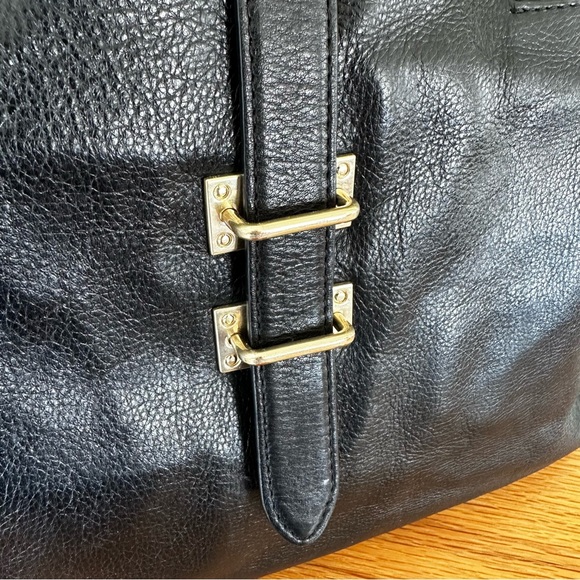 Foley + Corinna Large Black Leather Bag - Picture 2 of 15